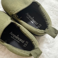 ☆ampersand☆アンパサンド　スリッポン　13.0cmの画像
