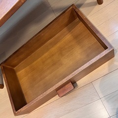 センターテーブル 引き出し付の画像