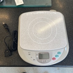 K2506-057 National 高火力のIH KZ-P8-CG IH調理器 動作確認済み キズ汚れあり