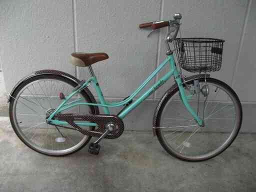 （中古）子供用２４インチ自転車（シングルギヤ）