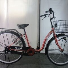 E336　　★限定特価★ 中古自転車 【　26インチ　ピンク　マ...