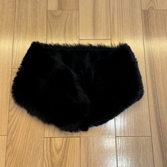 新品　毛皮　ファー　マフラーの画像
