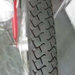 E339 ☆限定特価☆ 中古自転車 【 26インチ 赤 ママチャリ 6段 LED