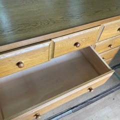 整理箪笥　タンス　引き出し　木製　家具の画像