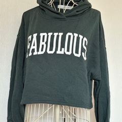 グリーン　パーカー