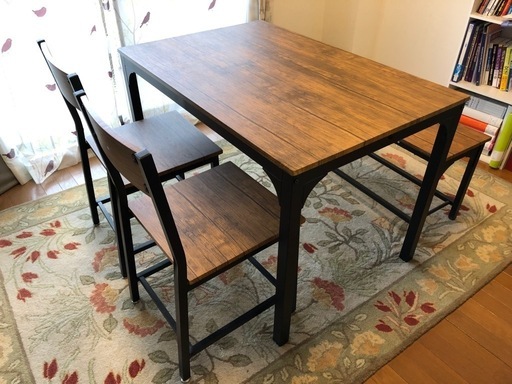 ニトリ　ダイニング4点セット