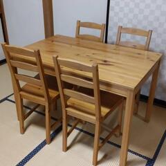 【お取引中です】IKEA テーブルセット JOKKMOKKの画像