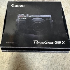 Canon PowerShot G9 X 本体　動作確認済み