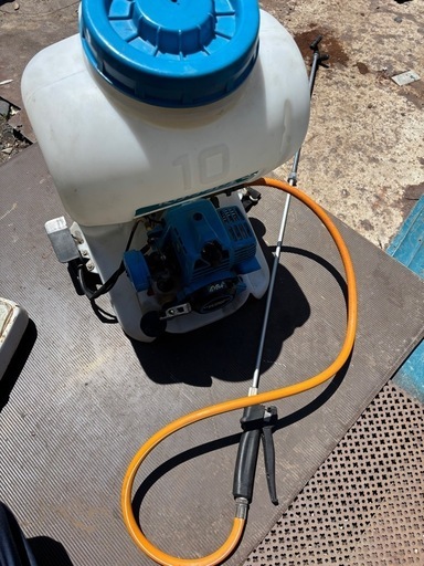 久保田エンジン噴霧器