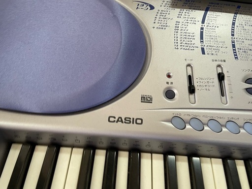 CASIO 光ナビゲーション 電子キーボード LK-250IT