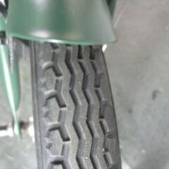 E341★6500円★　折りたたみ中古自転車【16インチ　グリーン 】の画像