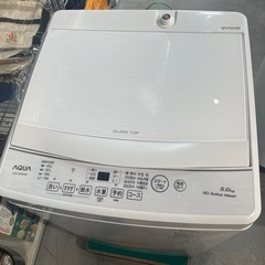 【ジモティー割】AQUA 2024年製 5.0kg 洗濯機（ID...