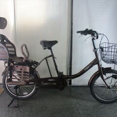 E343　★整備済み　中古　3人乗り対応子乗せ　自転車★【20イ...