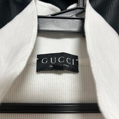 GUCCI グッチ ポロシャツ Tシャツ 白 メンズ の画像
