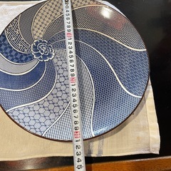 直径31cm大皿2枚セット　中古品の画像