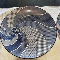 直径31cm大皿2枚セット　中古品の画像