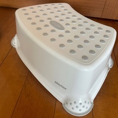 ムーミン補助便座　と playtex踏み台 セット 補助トイレ キッズ ベビー おまる　トイレ用品の画像