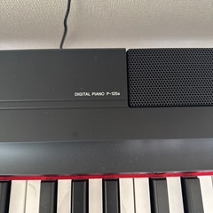 【ジャンク品】電子ピアノ　YAMAHA P-125aの画像