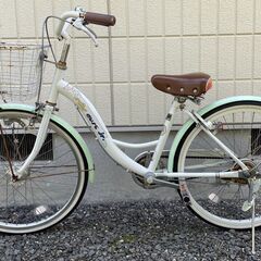 子ども用自転車（女の子）　２２インチ　SAIMOTO　スターダストJr