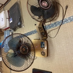 ジャンク品 扇風機 2台