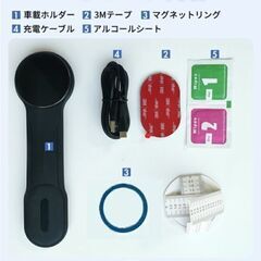 車載ホルダー ワイヤレス充電器の画像