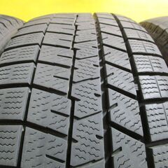 A4607 215/60R17 4本SET スタッドレス ダンロップ ウィンターマックス03 溝あり 21年製 の画像