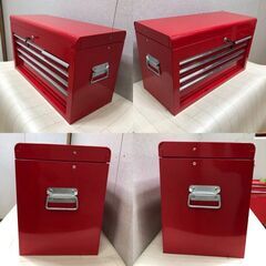 ツールボックス 2点セット 【中古】 4段6引出し 2引出し1扉...