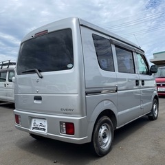 総額27.8万円 スズキ エブリィバン PAハイルーフ 車検7年11月 5MT 6万キロ台 ハイルーフ 集中ドアロック カーラジオ ETCの画像