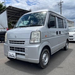 総額27.8万円 スズキ エブリィバン PAハイルーフ 車検7年11月 5MT 6万キロ台 ハイルーフ 集中ドアロック カーラジオ ETCの画像