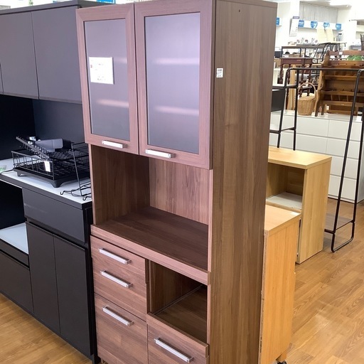 Pamouma パモウナ 2枚扉レンジボード【トレファク 川越店】