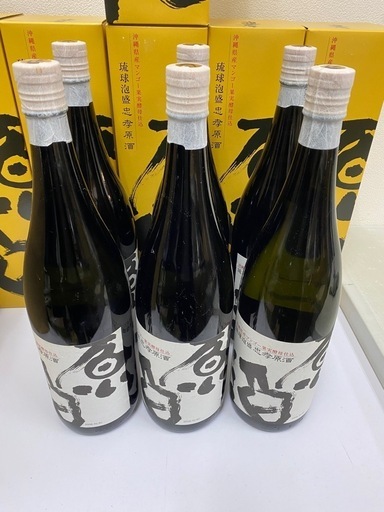 【未開封】泡盛　忠孝原酒6本セット　44度1800ｍｌ　詰め口2008．10.30　♯35034