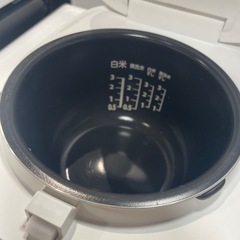 【ジモティ割】TOSHIBA 3合炊き IHジャー炊飯器 2020年製 RC-5E7X(ID: 1006）の画像