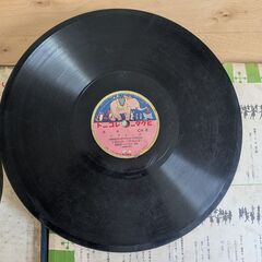 童謡名作集 約100年前のレコードの画像