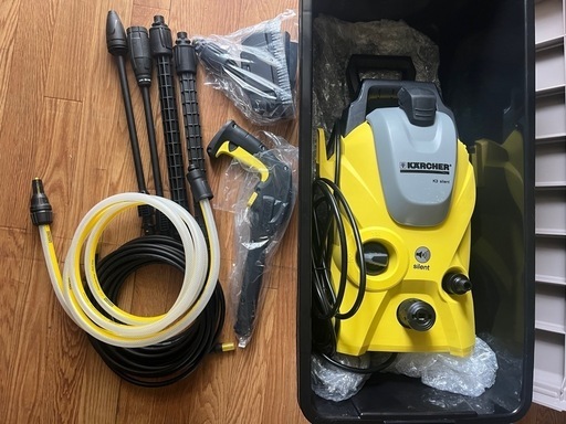 KARCHER ケルヒャー 高圧洗浄機 K3 サイレント ベランダ中古美品