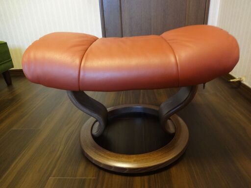 EKORNES エコーネス　ストレスレスチェアオットマンレザー足置き台
