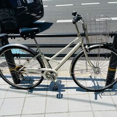 ママチャリ　27インチ　６段変速