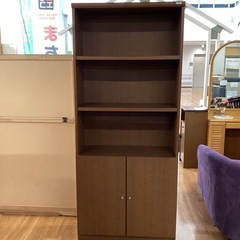下部収納本棚【町田市再生家具】　250676