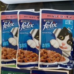 成猫用パウチご飯　PURINA フィリックス　計7袋の画像