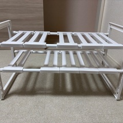 洗面台下収納ラック