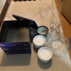 食器まとめ売り お重　グラス 小皿 セット