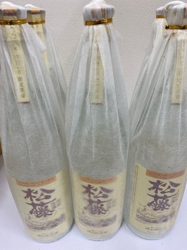 【未開封】豪華泡盛6本セット/2005年4月1日限定蒸留　松藤　44度1800ｍｌ　♯35033