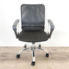 【取りに来てくれる方限定】デスクチェア イス メッシュ 腰サポー...