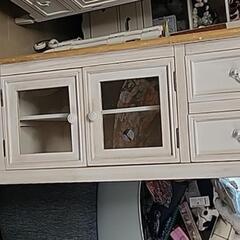 ニトリ シャビー テレビ台の画像