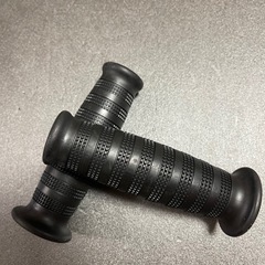 オートバイ バイク汎用ハンドルグリップ 期間限定　ブラックの画像