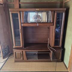 テレビ台1000円収納棚付き