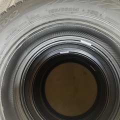 軽自動車用 ブリヂストン 25年製 155/65R14 VRX2の画像