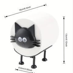 猫型ペーパーホルダー(２個セット)の画像