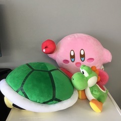 任天堂　ぬいぐるみ3点セット　カービィ　マリオ　ヨッシー　ノコノコ