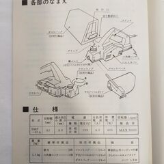 △ TOSHIBA 東芝 電気かんな カンナ SMP-82A 1986年製 動作確認済 少し深い傷有りの画像