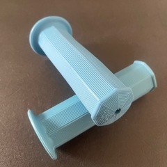 オートバイ バイクグリップ 八角　ブルーの画像